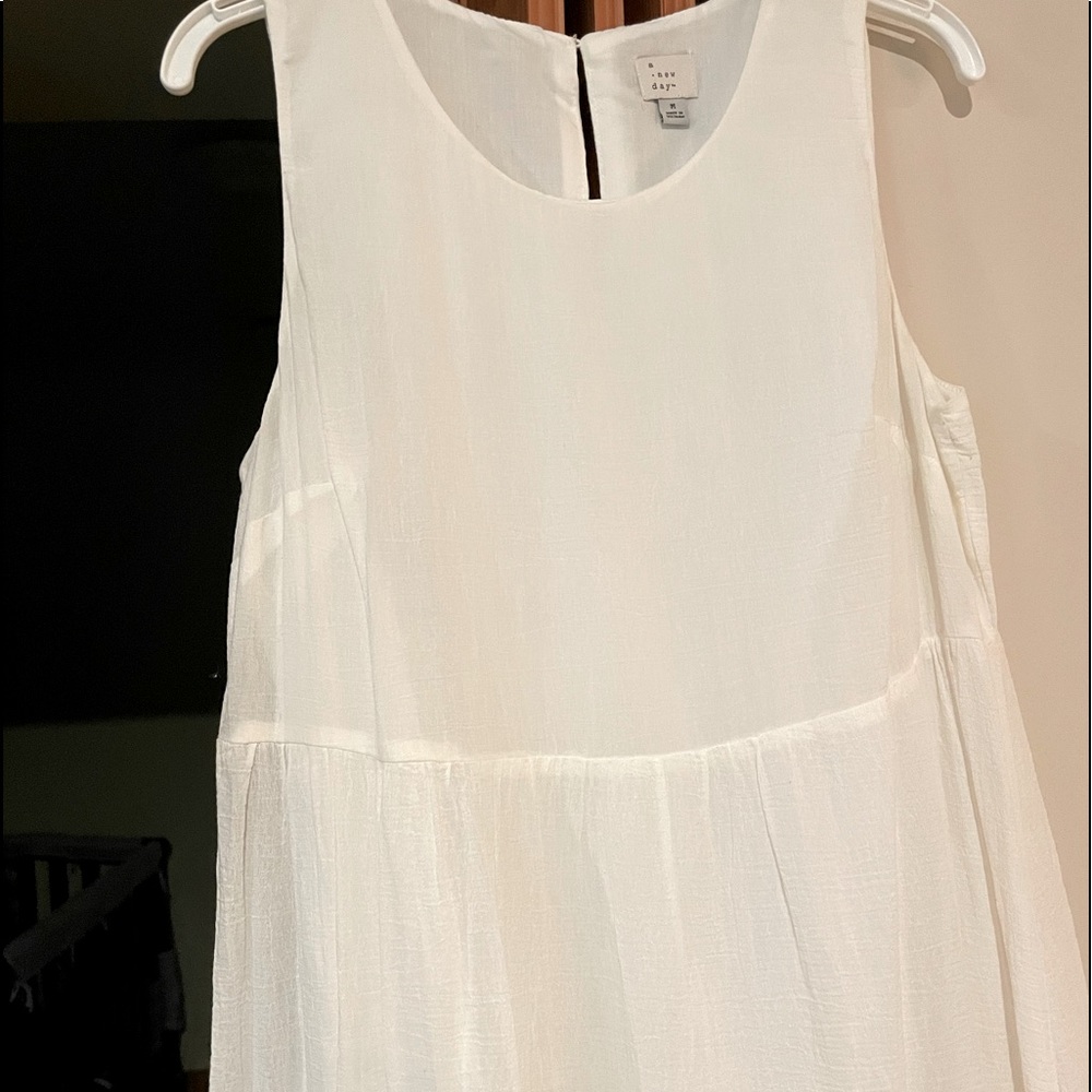 white maxi dress